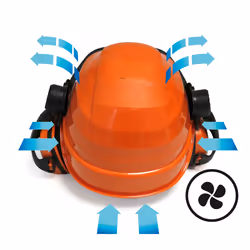 Casque de protection Oregon 562413; avec écran de protection et cache-oreilles - Vue supplémentaire 6