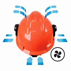 Casque de protection Oregon 562412; avec écran de protection et cache-oreilles - Vue supplémentaire 4