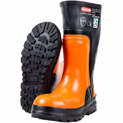 Bottes en caoutchouc de securite avec protege-orteils en acier. Pointure : 41. Semelle antiderapante certifiee SRA. Haute pro ...