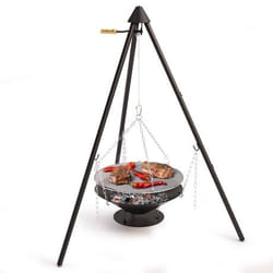 Barbecook Junko Cheminée Bois de chauffage Noir