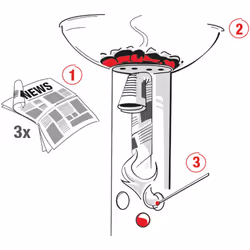 Barbecook Loewy 45 Grill Charbon de bois (combustible) Noir - Vue supplémentaire 5