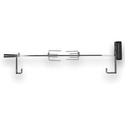 Broche Rôtissoire universelle pour Barbecook siesta et magnus avec moteur à piles