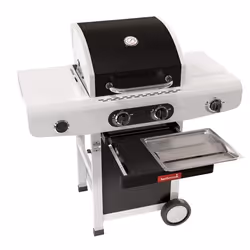 Barbecook Siesta 210 Black Edition Barbecue Chariot Gaz Noir, Acier inoxydable 8000 W