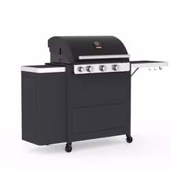 Barbecook Stella 3221, 14600 W, Barbecue, Gaz, 3200 W, 14 personne(s), Chariot