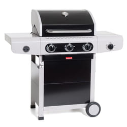 Barbecook Siesta 310 Black Edition Barbecue Chariot Gaz Noir, Acier inoxydable 12000 W