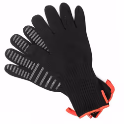 Offrez-vous une protection optimale en utilisant les gants haut de gamme. Ils vous protègent pendant la cuisson au barbecue e ...