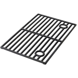 Grille en fonte émaillée large pour Barbecook Brahma - Noir