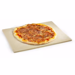 Cette pierre à pizza en argile réfractaire vous permet de cuire vos pizzas et autres au barbecue et de rendre leur pâte crous ...