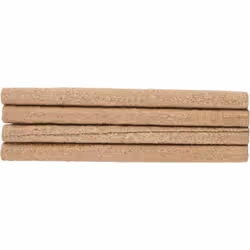 Couvres-perchoirs sablés nature beige 4 pièces de 19 cm. pour oiseaux. Le sable qui couvre le perchoir est naturel et sa coul ...