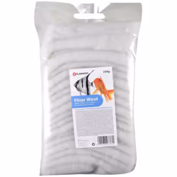 Ouate pour Aquarium 250 g Fibre fine - Élimine les petits déchets de l'eau - Le support filtrant (fin) a été développé à des  ...