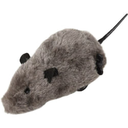 Flamingo - Jouet souris Asher 17 cm remontable couleur aléatoire pour chat
