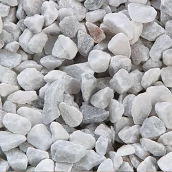 Gravier Gruzo blanc 1 kg pour aquarium - Flamingo