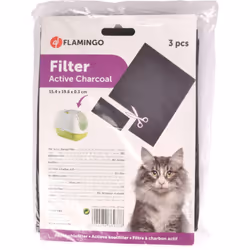3 Filtres à charbon actif universelle Matériau : mousse Absorbe l'humidité et les fortes odeurs découpable au ciseaux à la ta ...