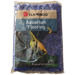 Gravier Neon bleu fonce 1kg pour aquarium - Flamingo