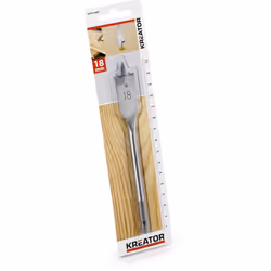 Mèche à bois plate Powerplus-Kreator, longueur 152 mmAcier trempéType de connexion: Hex Type