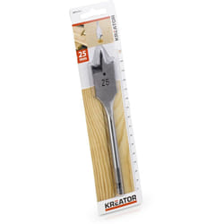 Mèche à bois plate longueur 152 mm Diamètre 25 mm