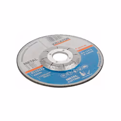 Boîte de 6 disques à tronçonner pour la coupe rapide et facile de tous les métaux tendres. Avec moyeu déporté, se montent sur ...