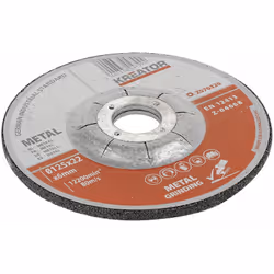 Boîte de 3 disques à ébavurer, chanfreiner, meuler les métaux. Avec moyeu déporté, se montent sur les meuleuses. Diamètre : 1 ...