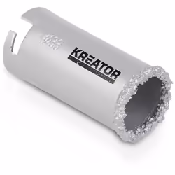 Scie cloche pour faïence Kreator Scie cloche pour faïence Kreator. Ce produit existe en plusieurs diamètres