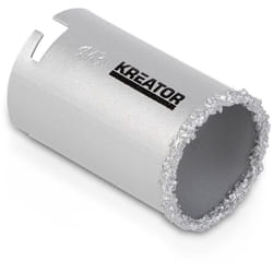 Scie cloche pour faïence Kreator 43 mm