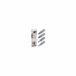 Embouts de vissage en acier de qualité S2 pour usage intensif. Emmanchement 6 pans 1/4'' - 6,35 mm. Désignation:2 emboutsType ...