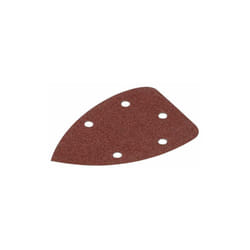 Lot de 5 patins triangulaires auto-agrippants - grain 40 - 140x140x80 mm - Kreator