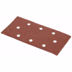 Papier corindon perforé pour ponçage à sec sur la plupart des matériaux. Perforage : 8 trous "en oval" Fixation : auto-aggrip ...