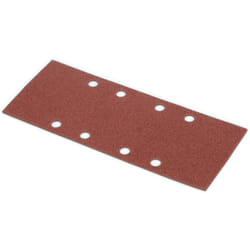 Lot de 5 feuilles abrasives rectangulaires 93 x 230 mm Grain 80