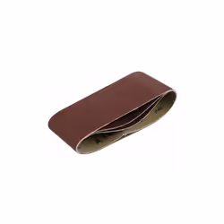 Bande abrasive sans fin de corindon pour ponçage à sec sur la plupart des matériaux. Dimensions : 100 x 610 mm Grain : 40