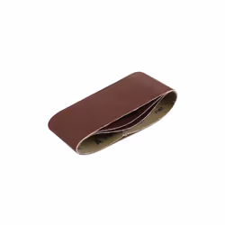 Bande abrasive sans fin de corindon pour ponçage à sec sur la plupart des matériaux. Dimensions : 100 x 610 mm Grain : 80