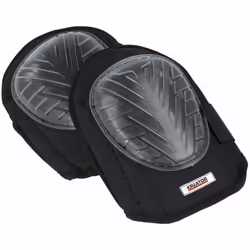 Paire de genouillères avec une coque en plastique souple antidérapant. Résistance maximum aux impacts. Couche de gel permetta ...
