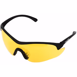 Lunettes de protection jaune avec verre polycarbonate anti-rayures de couleur jaune, améliorent la netteté et le contraste, s ...
