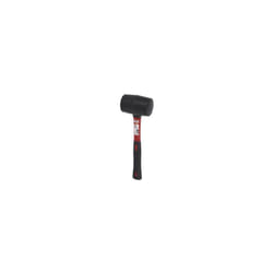 Maillet en caoutchouc noir avec manche en fibre 700gr 904102 kreator