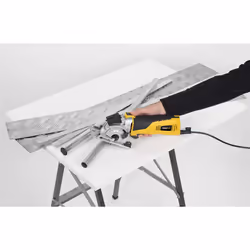 Powerplus POWX1365MB scie circulaire portative 8,9 cm Noir, Jaune 5500 tr/min 600 W - Vue supplémentaire 7