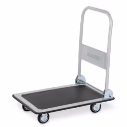 Kreator KRT670101, Chariot de transport, Noir, Argent, 150 kg