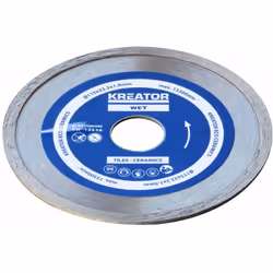 Disque diamant carrelage, faïence - Alésage 22,2 mm 3 disques 115 mm 1,9 mm Disques à jante lisse continue pour la coupe des  ...