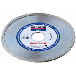 Kreator - Disque diamant carrelage, faïence - Alésage 22,2 mm 1 disque 125 mm 2,0 mm
