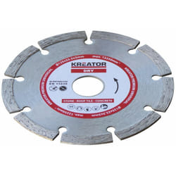 KREATOR Disque diamant béton, pierre - Alésage 22,2 mm 1 disque 115 mm 1,9 mm