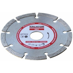 Kreator - Disque diamant béton, pierre - Alésage 22,2 mm 1 disque 125 mm 2,0 mm