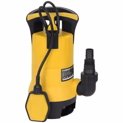 Inondation? Cette pompe submersible de 550 W de Powerplus vient à la rescousse. Avec la pompe auto-amorçante, vous pouvez vid ...