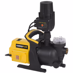 Avec cette pompe hydrophore de Powerplus, vous pompez de l'eau, ce qui vous permet d'arroser vos plantes, vos fleurs et votre ...
