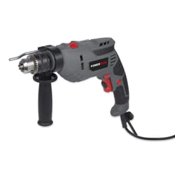 Powerplus POWE10025 perceuse 3000 tr/min Clé Noir, Gris, Rouge, Argent