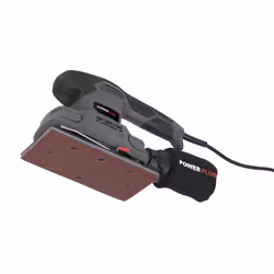 Powerplus POWE40010 ponceuse portative Ponceuse orbitale 12000 tr/min Noir, Gris