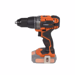 Powerplus POWDP1510 perceuse Sans clé Noir, Orange