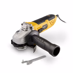 Cette meuleuse d’angle compacte de 900 W est idéale pour les travaux de meulage et d’ébavurage plus légers. Le dispositif man ...