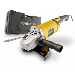 Meuleuse d'Angle Électrique de 2500 w POWX0618 - Disque Abrasif ø 230 mm - Meuleuse Compacte et Ergonomique - Powerplus