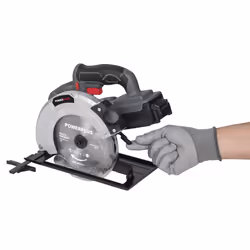 Powerplus POWEB2520 scie circulaire portative 16,5 cm Noir, Gris, Acier inoxydable 4000 tr/min