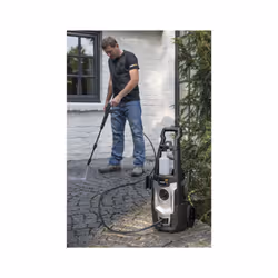 Powerplus POWXG90405 Nettoyeur haute pression Droit Electrique 390 l/h 1400 W Noir, Argent
