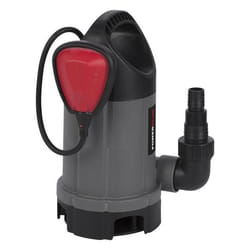 Powerplus Pompe à Eau Électrique POWEW67906 - Pompe à Eau Submersible de 750 W Maximale de 35°C 13.000 l/h Outillage de Jardin