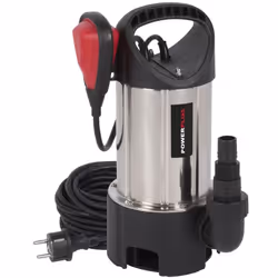 Inondation? Cette pompe submersible 400 W de Powerplus vient à la rescousse. Avec la pompe auto-amorçante, vous pouvez vidang ...